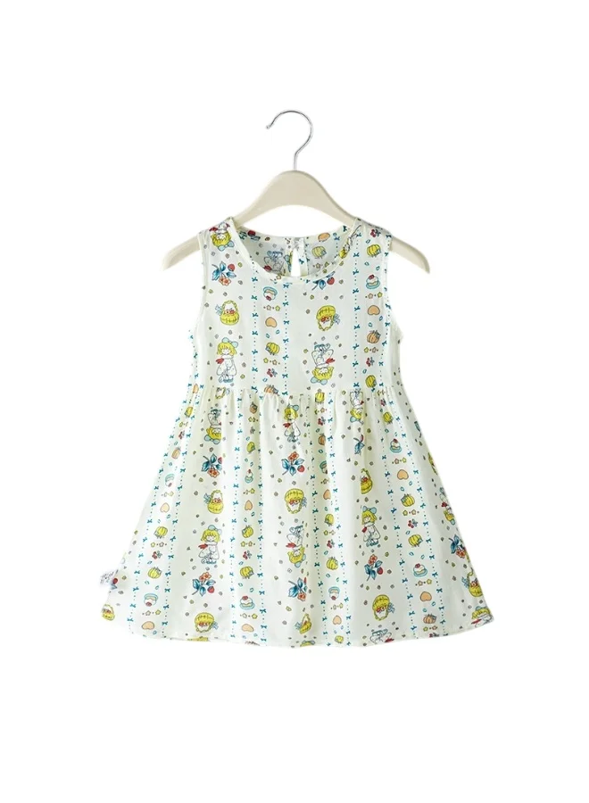 Bidani Amira Printed Princess Casual Dress